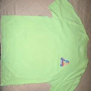 PALACE Light Green Tee with Vibrant Logo